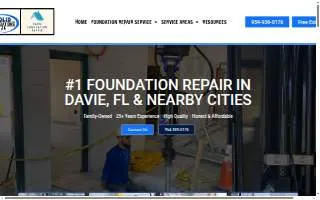Davie Foundation Repair website