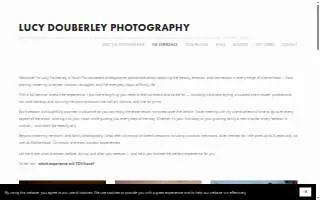 Lucy Douberley Photography website