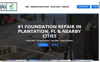 Plantation Foundation Repair website