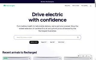 Recharged Auto Detailing LLC website