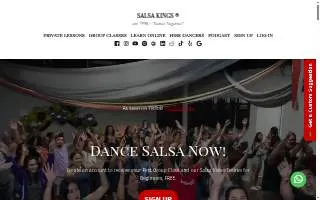 Salsa Kings ® of Cooper City website