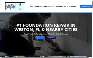 Weston Foundation Repair website
