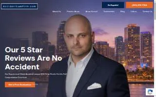 AccidentLawFirm.com of Coral Gables website