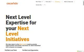Ascendo Resources website
