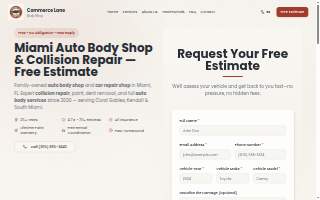 Commerce Lane Body Shop Inc