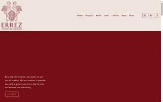 Errez Design website