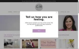 Gables Health: Christina Pena, MD website