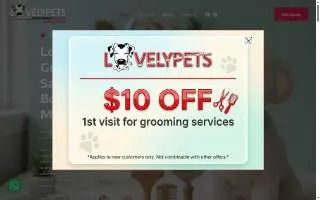 Lovely Pets Grooming Salon inc of Coral Gables website