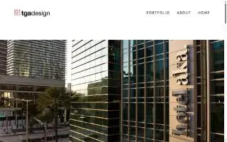 TGA Design website