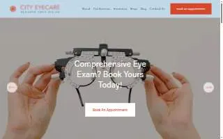 City Eyecare website
