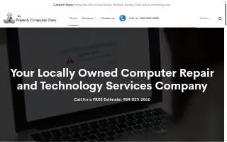 Friendly Computer Guru website