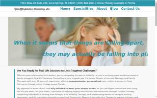 Real Life Solutions Counseling, Inc. of Coral Springs