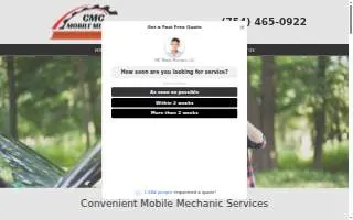 CMC Mobile Mechanic website