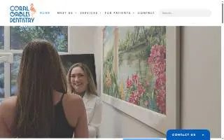 Coral Gables Dentistry website