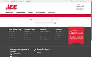 ACE Septic & Waste of Country Club website