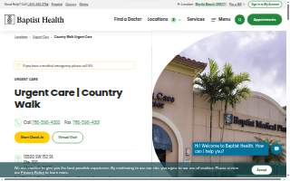 Baptist Health Urgent Care | Country Walk of Country Club