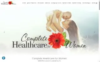 Complete Healthcare For Women website