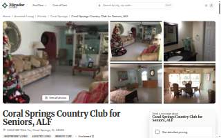 Coral Springs Country Club For Seniors, ALF