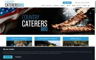 Country Caterers BBQ website