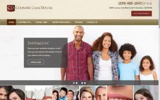 Country Club Florist website