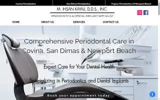 Periodontal Solutions of Country Club website