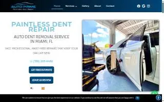 Auto Prime - Paintless Dent Removal of Country Walk website