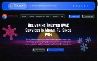 Dade Super Cool Air Conditioning of Country Walk website