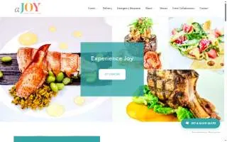 Joy Wallace Catering of Miami website