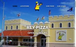 Rey's Pizza website