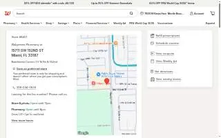 Walgreens of Country Walk website