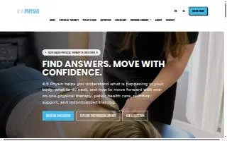 4:8 Physio website