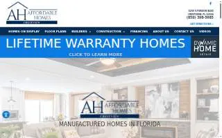 Affordable Homes Crestview website