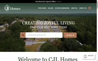 CJL Homes website
