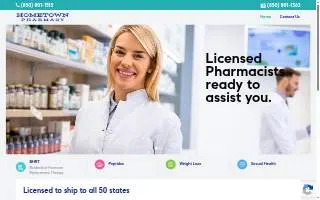 Hometown Pharmacy website