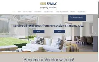 ONE Family Property Services website