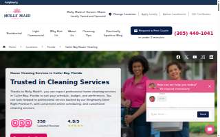 Cleaning services of Cutler Bay