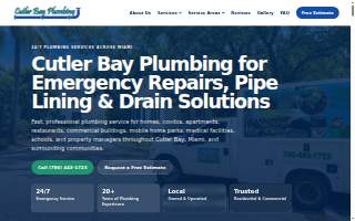 Cutler Bay Plumbing/Trench Less Pipe-Lining website