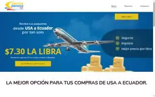 Envios Rapidos 593 website