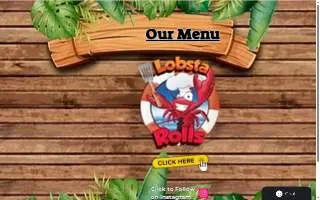 Lobsta Rolls website