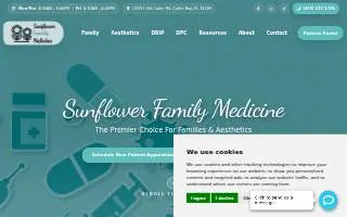 Sunflower Family Medicine of Cutler Bay website