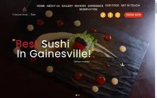 Volcanic Sushi + Sake Miami website
