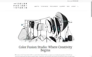 Color Fusion Studio website