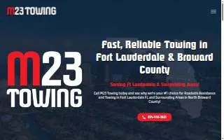 M23 Towing of Dania Beach website