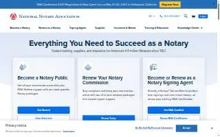 Notary Online Services Florida of Dania Beach website