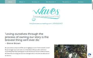 Waves Counseling and Consulting of Dania Beach website