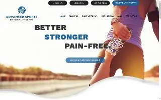 Advanced Sports Physical Therapy, Inc. website