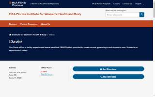 HCA Florida Institute for Women's Health and Body - Davie