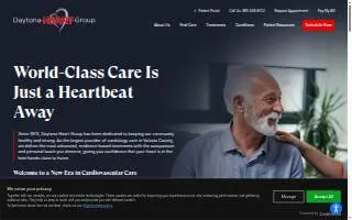 Daytona Heart Group website