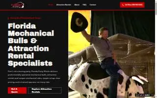 Florida Party Works LLC website
