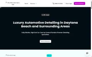 GlossHaus Auto Spa website